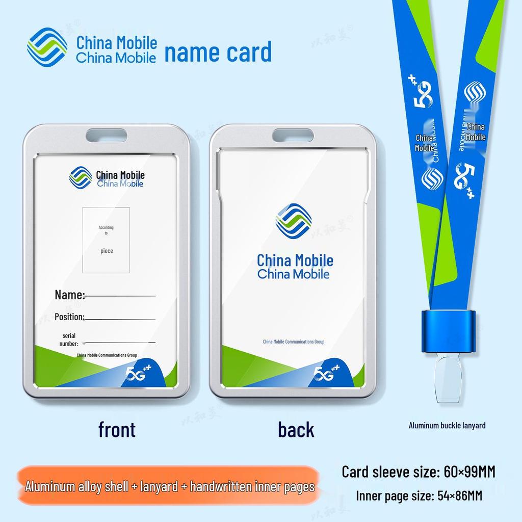 Stainless Steel Custom Mobile Telecom Employee ID Pin Badge