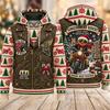 Christmas Series Men Hoodie Fun 3D Print  Autumn Winter Fashion Coat Comfortable Warm  Round Neck Long Sleeve Pocket Large Size Hoodies
