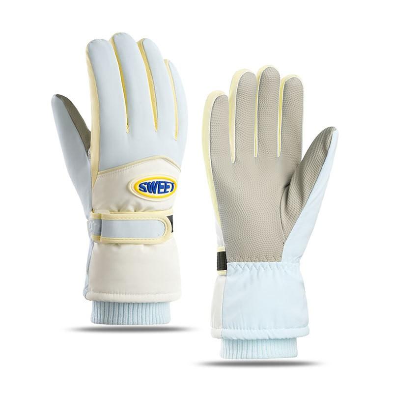 Winter Ski Gloves Men Women Thick Warm Windproof Waterproof Touchscreen Outdoor Snowboarding Cycling