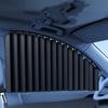 Parasolare Geamuri Laterale Mașină - Negru Magnetic pentru Intimitate 2 Bucăți Huse Jaluzele Perdele - Accesorii Auto Parasolare Mențin Răcoarea Ecran pentru Somnul Bebelușului