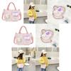 Girls Cartoon Tote With Antiburden Function And Durable Fabric For School