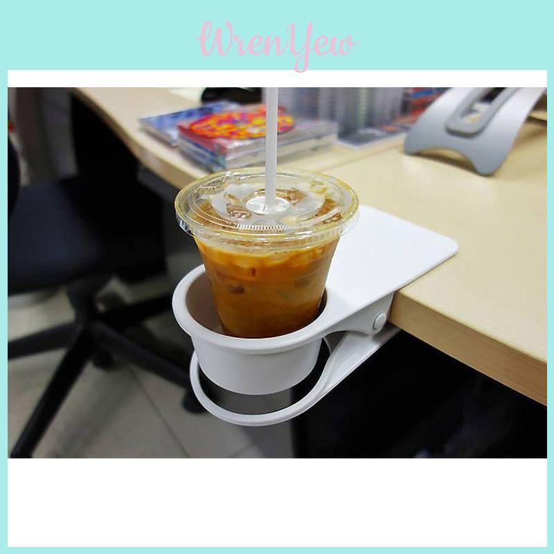 Large Thickened Water Cup Clamp For Computer Desk Storage With Durable Abs Material