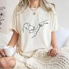 Dog Paw Friendship Shirt Pet Lover T-Shirt for Dog Moms, Dog Dads & Animal Love