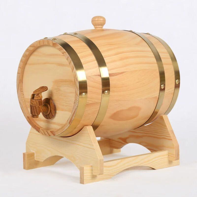 Anmu 5L Solid Wood Wine Storage Barrel