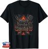 Poke It Stroke It Smoke It Funny BBQ Fathers Day T-Shirt