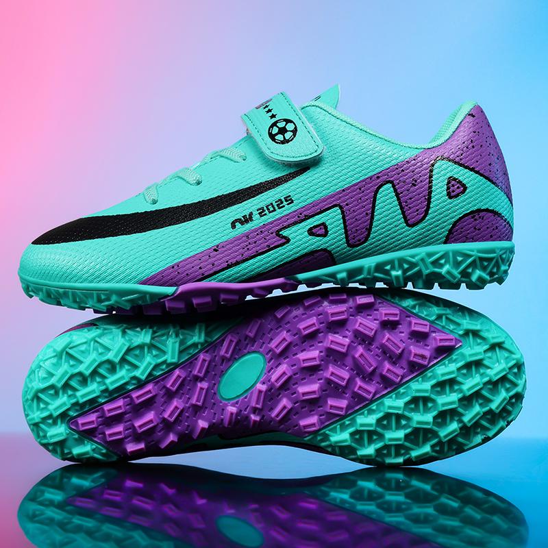 New Children Football Shoes Society Non Slip Cleats Soccer Shoes TF/FG Kids Indoor Professional Football Field Boot Fast Sneaker