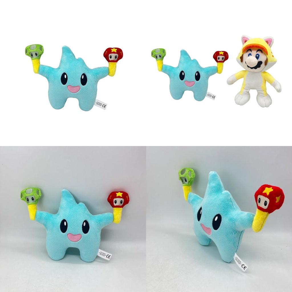 Katzen-Mario Plüschtier Weiches und entzückendes Stofftier für Kinder und Sammler