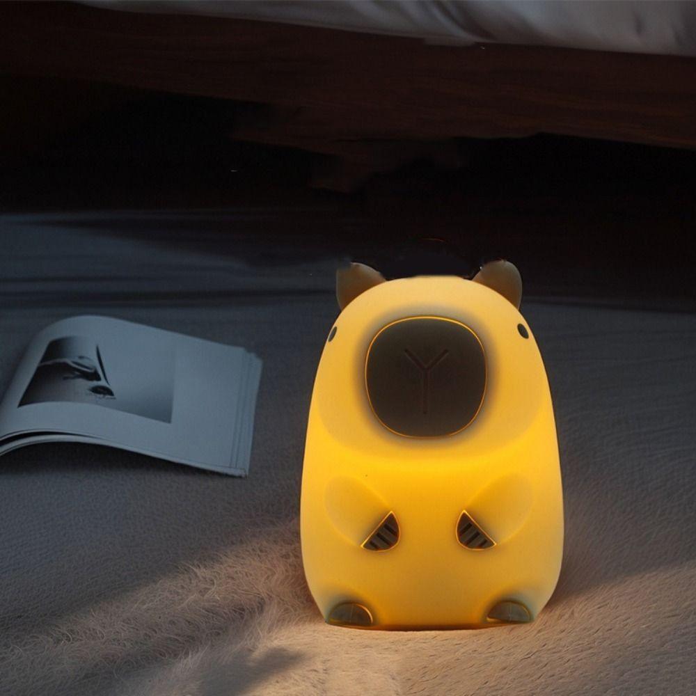 Adorkable Silicone LED Lamp Timing Function Animal Lamp Touch Sensor Nightlight  Bedside Table