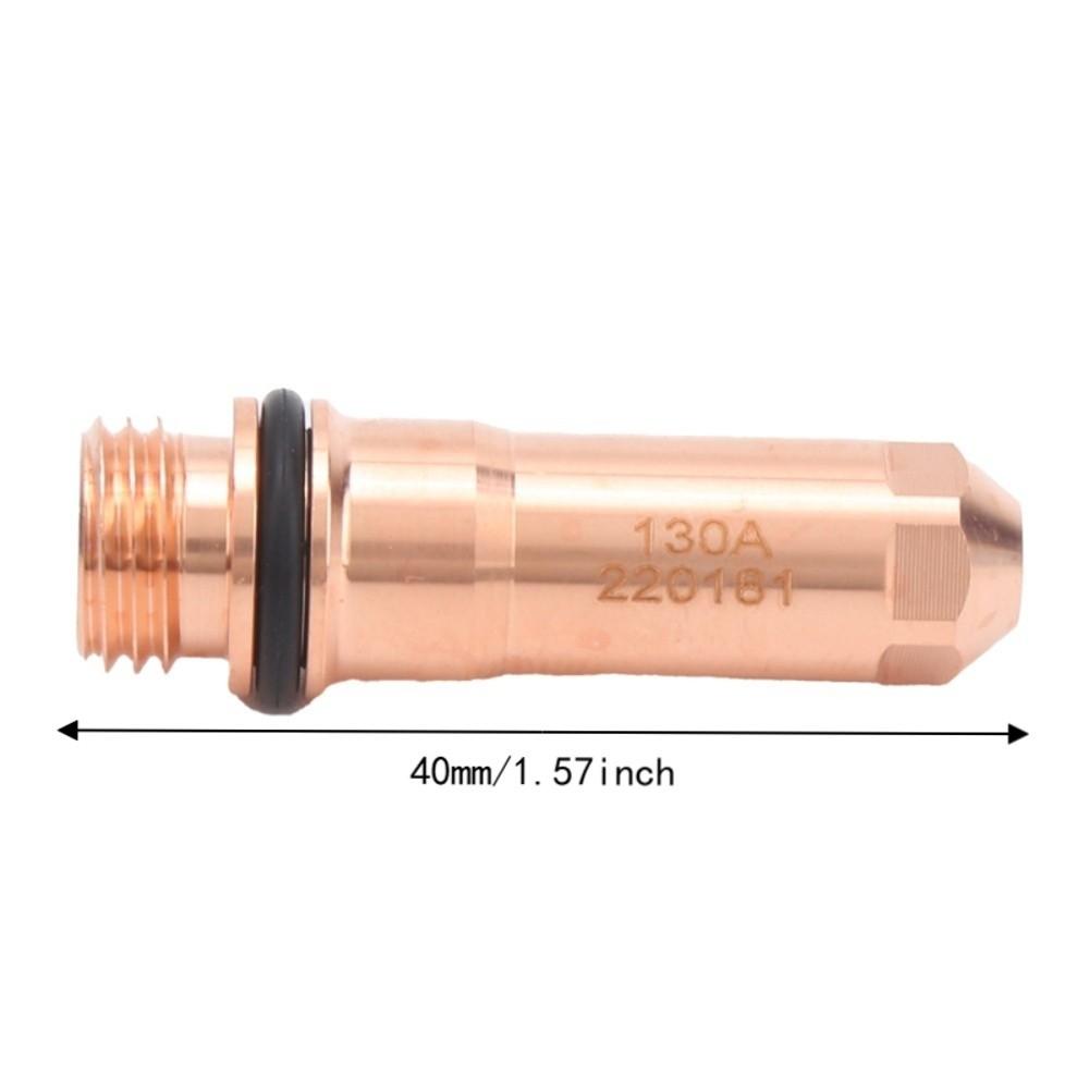 10Pcs Pack Plasma Torch Electrode Replacement Part Cutting Tip Nozzle For Workshop Use
