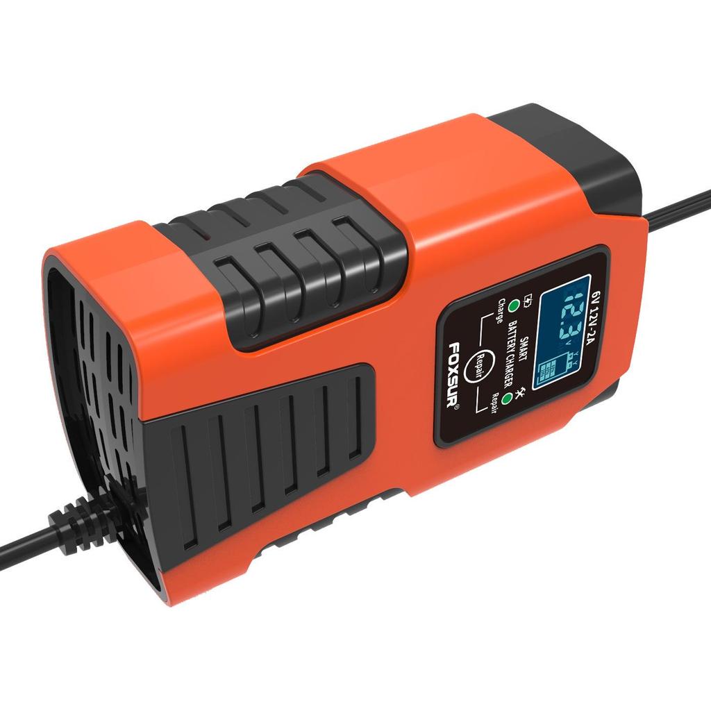 2A Intelligent Battery Charger for 6V/12V Vehicles and Children's Toys