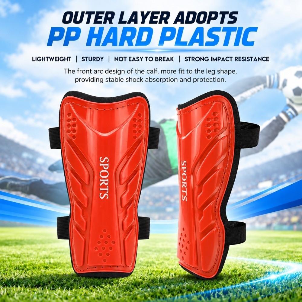 Shockproof Children Football Shin Pads Adjustable Soccer Shin Protector Youth Training