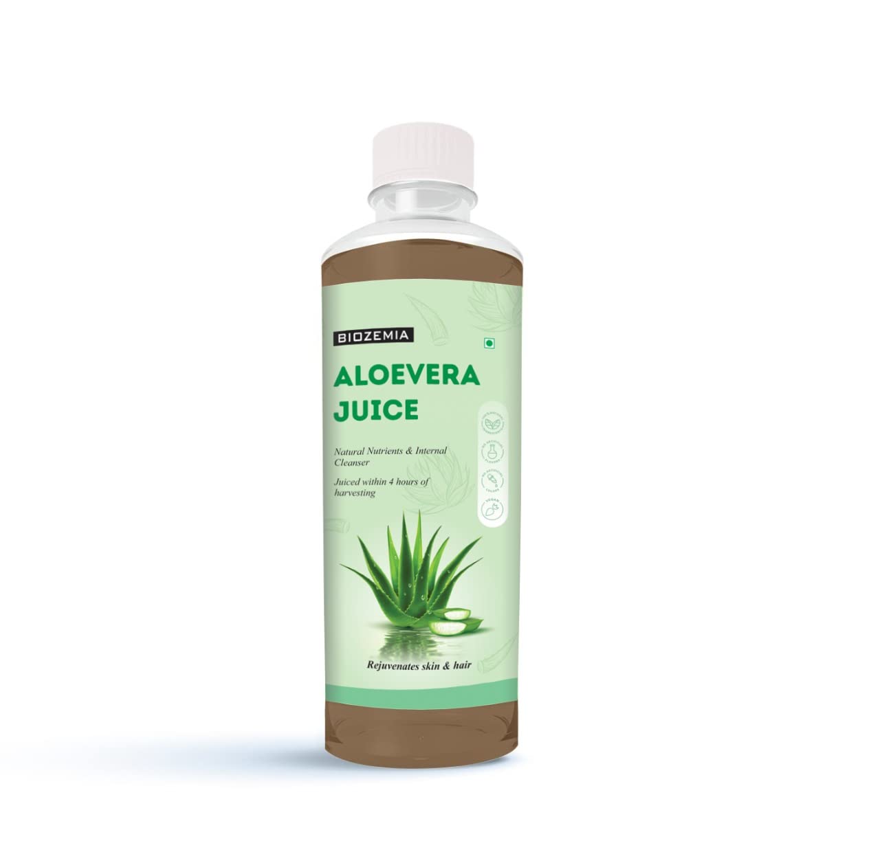 

Biozemia Aloe Vera Juice Skin Repairing Natural Healthy & Glowing Skin | 500ml 1.1lbs