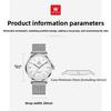 OLEVS Slim Style Bracelet Watch, Simple Design, Suitable for Students, Water-resistant Quartz Men's Watch, Men's Watch