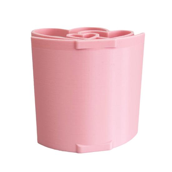 Hjärta Toalettpappershållare 3D-printad Fristående Toalettpappershållare Söt Kärlekshjärtan Toalettpappershållare för Badrum Alla Hjärtans Dag Dekoration