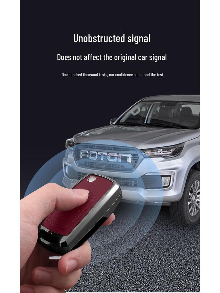 21 Foton Schlüsselhülle für Xiangling M2/M1, Era M3, Yuling VQ1/VQ2 LKW - Kreative Schlüsselanhänger-Schale