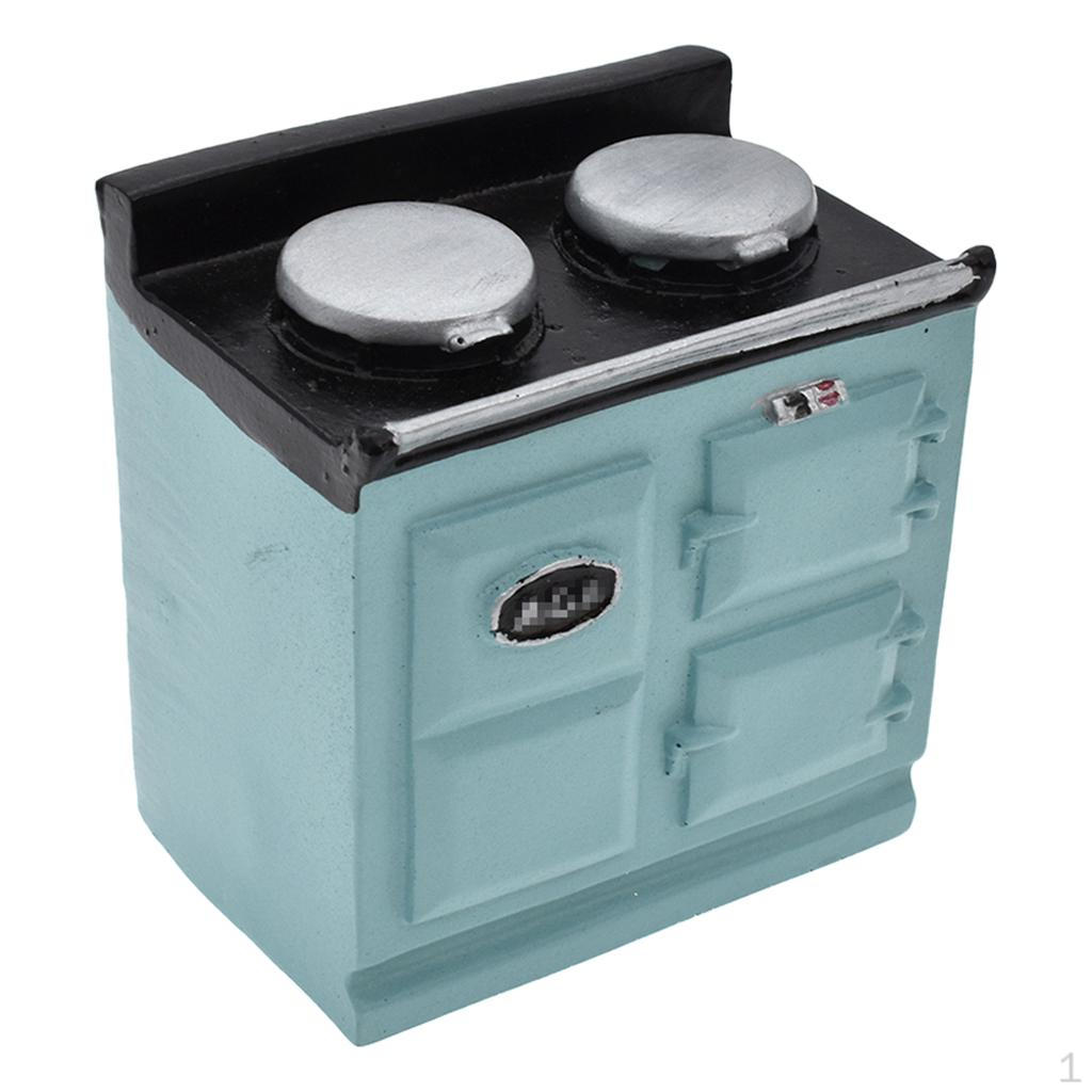 

Кукольный домик миниатюрный, аксессуары из смолы Small Gas 1:12 Модель для украшения кухни