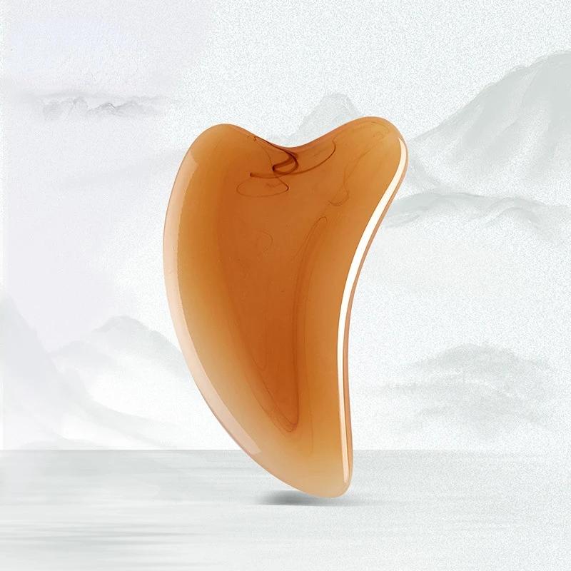 Resin Face Lifting Guasha Scraping Massage Facial Tools Massage Plate Reduce Puffiness Nose Lifting Nose Massager