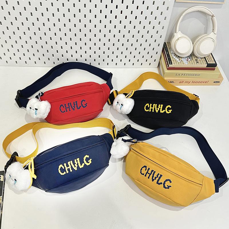 Crossbody Bag Women's New Fashion Versatile Breast Bag Women's Leisure Outdoor Sports Mobile Phone Bag Student Shoulder Bag Tide