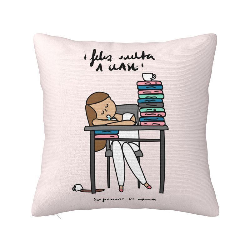 Enfermera En Apuros Doctor Nurse Medical Throw Pillow Case Bedroom Decoration Sofa Cushion Cover Polyester Soft Pillowcase