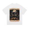 Italian Brainrot Cappuccino Assasino Funny Meme T Shirts Unisex Casual Humor Oversized Tshirt Men Women Vintage Cotton Tshirt