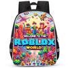 2026 new Roblox comfortable backpack with high-definition printed casual lightweight backpack