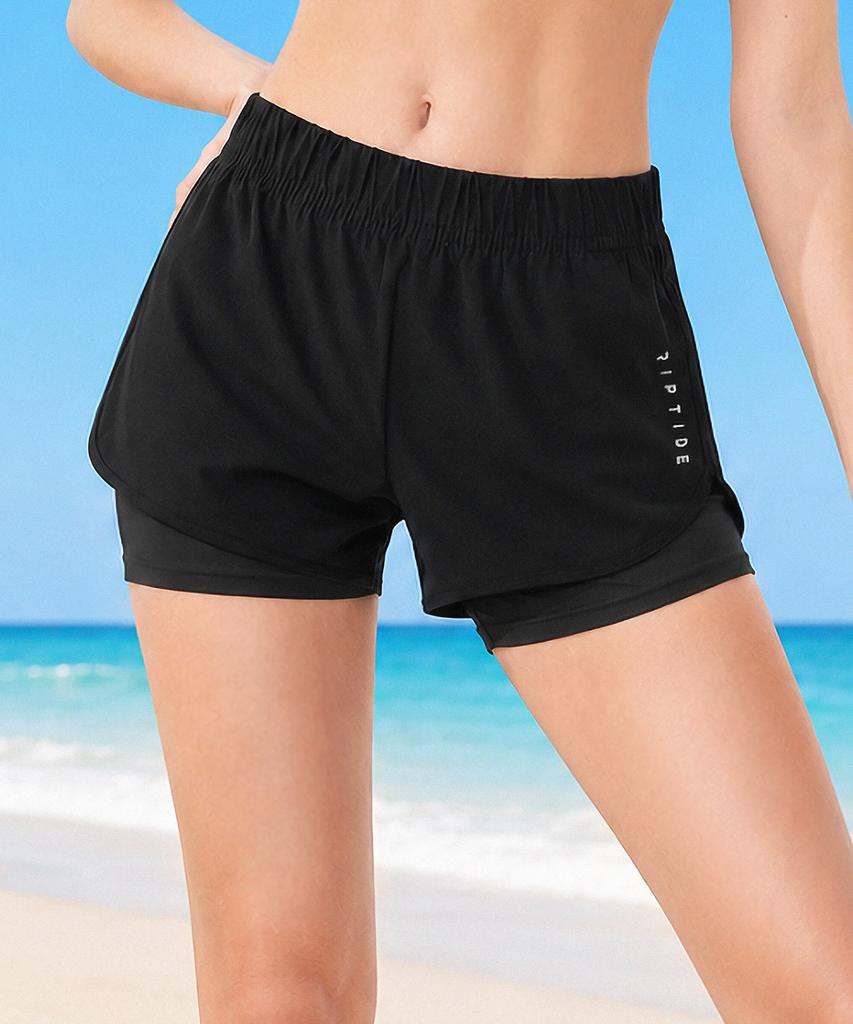Helingbon Women'S Water Leggings Shorts 2-In-1 Multi Pants (1 Color) / Ac902W