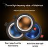 High-Power 74.5mm Composite Tweeter Voice Coil with 75-Core Flat Wire Diaphragm