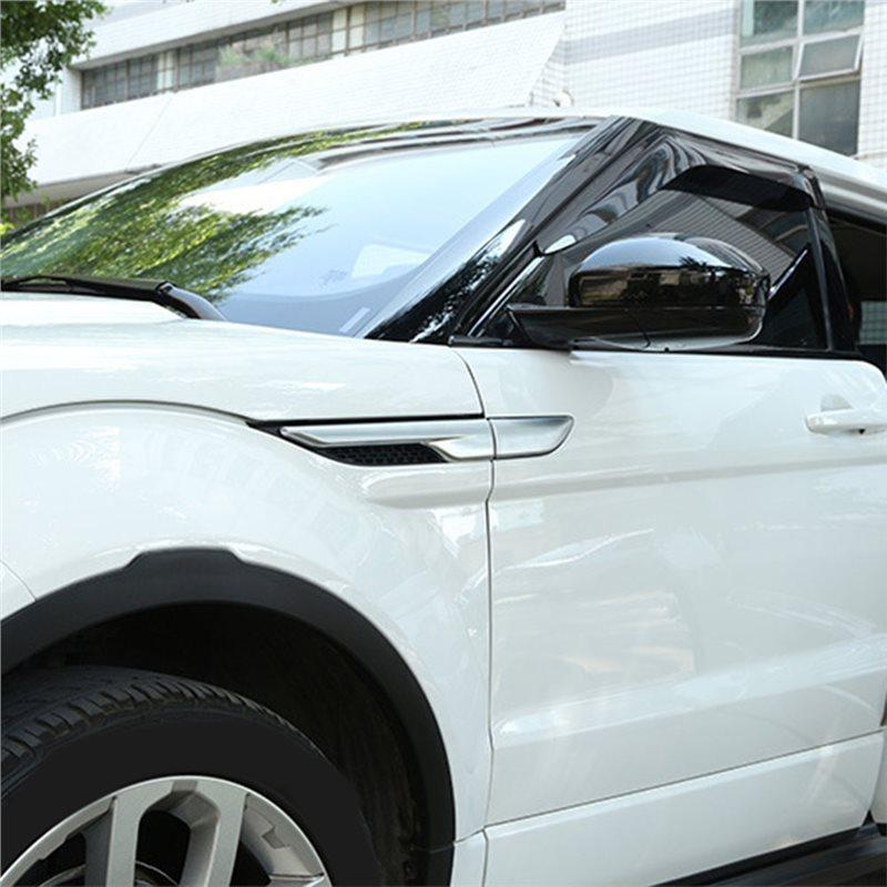 For Land Rover Range Rover EVOQUE 2012-2018 Air Wing Vent Cover Trim Car Side Fender Silver