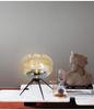 Nordic Modern Glass Table Lamp - Creative, Decorative Lighting for Living Room, Bedroom, or Bedside.