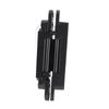 Door Hinges Adjustable 180 Degrees Opening Angle 3D Folding Door Hinge with Hex Wrench Screws for