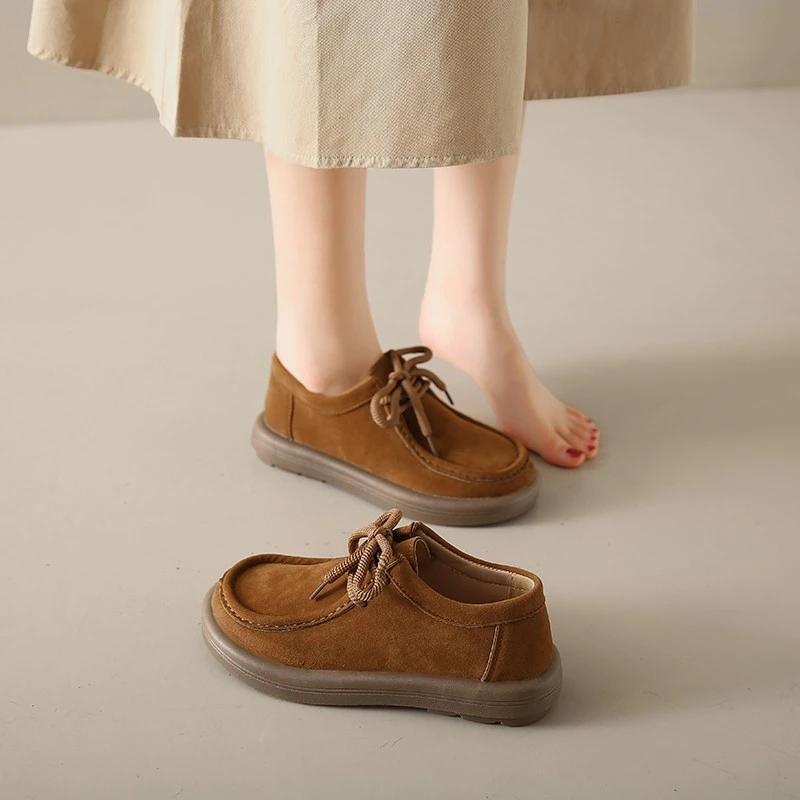 2024 Hot-selling Comfortable Lace-up Shallow Flat Women's Shoes Fashionable Casual Fashion Versatile Sports Shoes Zapatos Mujer