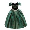 New Children's One-Shoulder Pearl Embroidered Princess Dress for Summer