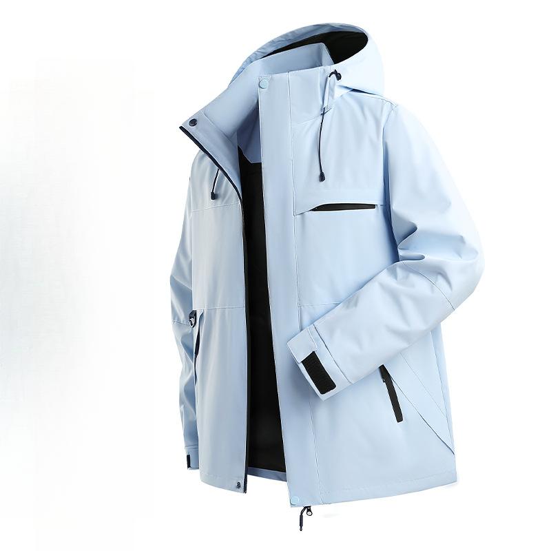 

Outdoor Single Jacket Windproof and Waterproof Couple Mountaineering Suit Outdoor Men s and Women s Jackets 5XL