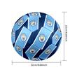 Manchester City teamSoccer Ball Colorful All Ages Machine Stitched PVC Competition Ready Durable High-Bounce