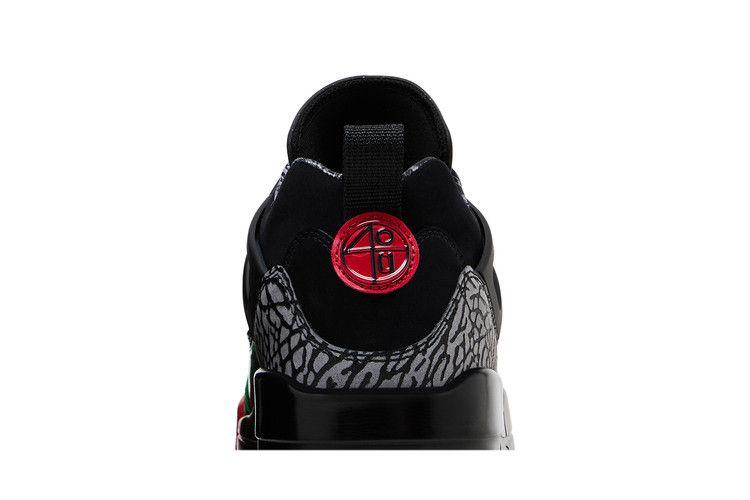 Jordan Spizike Low Black Classic Green White Varsity Red