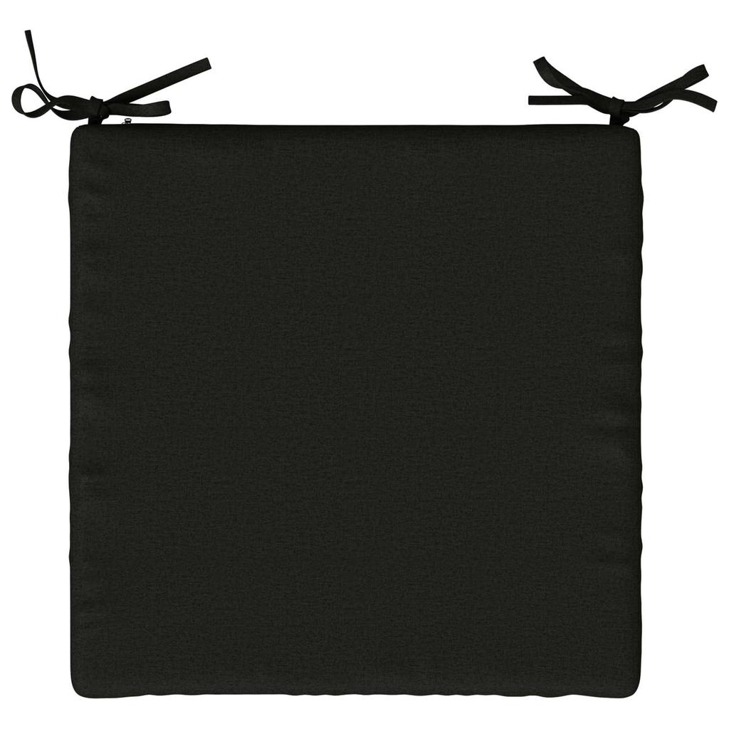 4 piece Seat Cushions SOEST 4 pcs. 100percent  Polyester Black