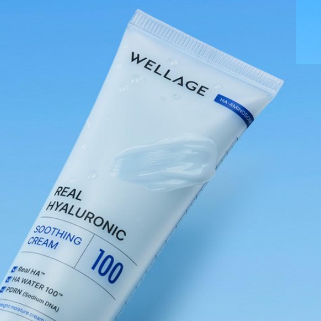 [WELLAGE] Real Hyaluronic Soothing Cream 80ml