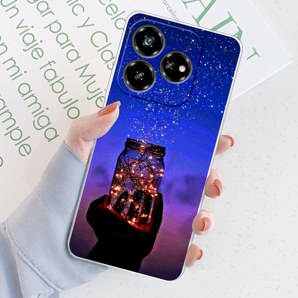 For ZTE Axon 60 4G Case Back Cover For ZTE Blade V60 4G Funda Shockproof Clear Soft Silicone Phone Case for ZTE Blade V40S Coque
