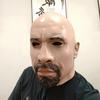 Sozialer Bruder Glatzkopf Latexmaske