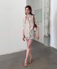 Baseukala Sheer Scarf Blouse (2Colors)