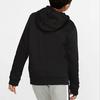 Nike Casual Plush Zip Hoodie Kids Tops Black BV3699-010