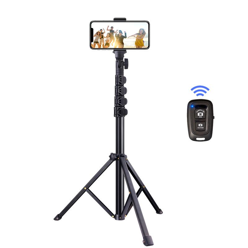 "1.6m Portable Integrated Selfie Stick Tripod for Mobile Photography"
