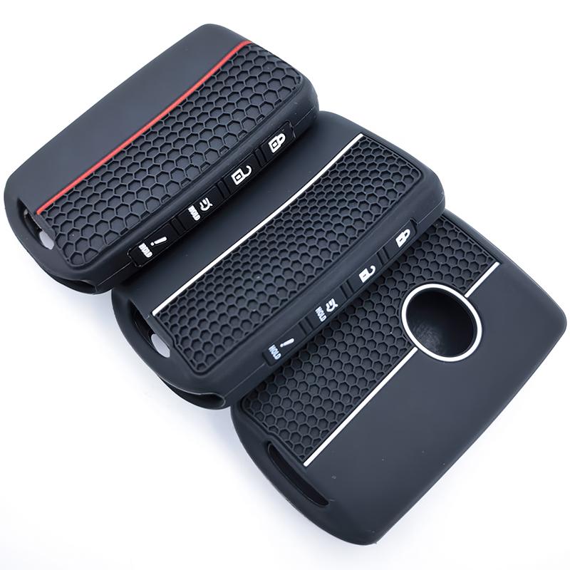 High Quality Silicone Car Remote Key Case Cover Shell Fob Holder For Mazda 3 6 Cx30 Mx30 Cx9 X9 Cx5 X5 Cx8 Mx5 Ss30 Accessories