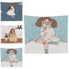 Lovely Cartoon Wall Hanging Tapestry- Hand Washable Skin-friendly Livingroom Decor