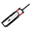 Mountain Bike Front Fork 29inch Dual Air Chamber Damping Red Straight Remote Lockout Shock Absorber Front Fork for Bike