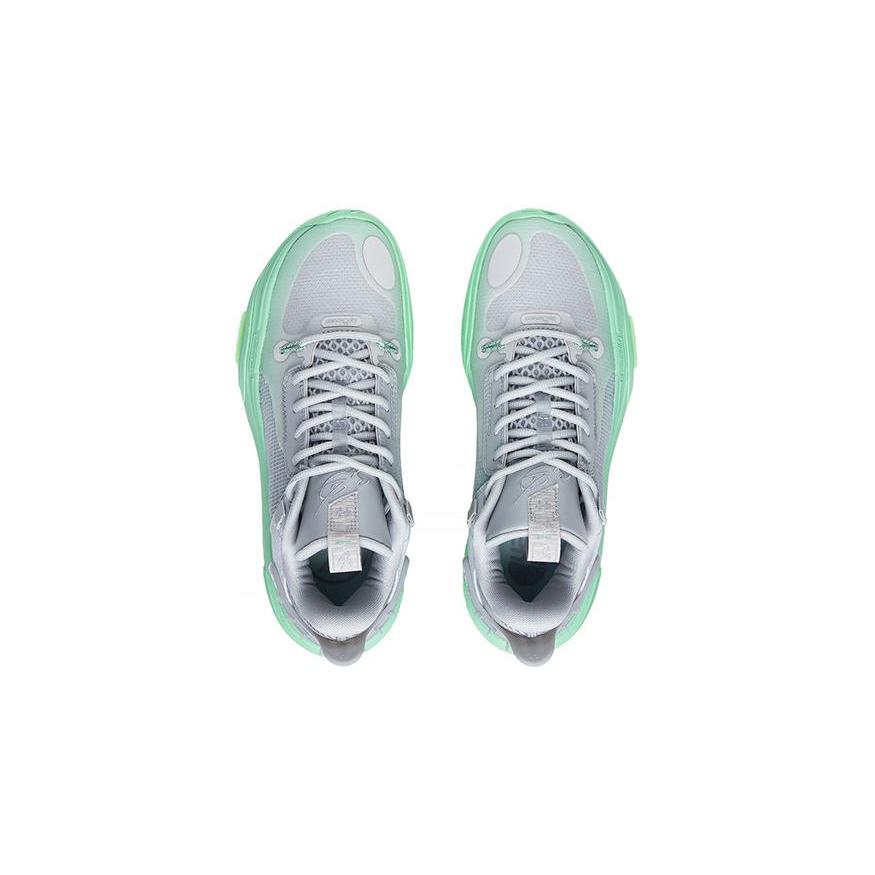 Li Ning All City 11 Youth Comfortable Cushioning Slip Resistant Abrasion Resistant Low Top Basketball Shoes Unisex ABPT049-1