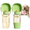 Food Container Dog Outdoor Drinking Bowl Lightweight 2 In 1 Pet Water Dispenser  Camping