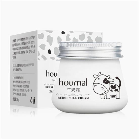 Mleczny Krem Nawilżający Przeciwzmarszczkowy Wybielający Przeciwstarzeniowy Odżywczy Skóra Sucha Uroda Pielęgnacja Twarzy