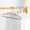 No-Trace Anti-Slip Clothes Hanger for Home Use Nordic Style Plastic Clothes Drying Rack for T-Shirts In Wardrobe/Closet