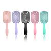 Pro Curved Vent Styling Brushes for Women Wet Dry Curly Thick Hair Anti-static Detangler Paddle Brush With Nylon Bristles